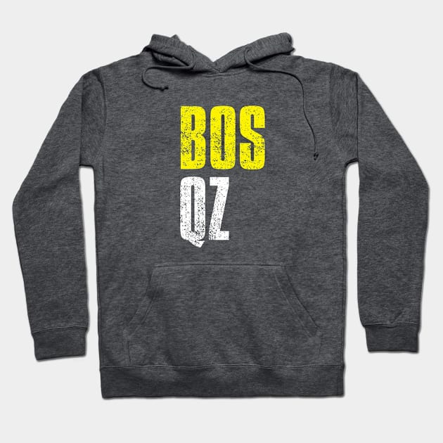 Boston QZ Hoodie by Poptastic